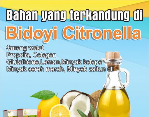 Sabun bidoyi citronella