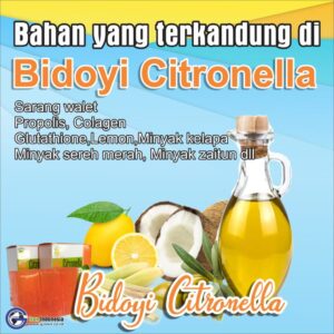 Sabun bidoyi citronella