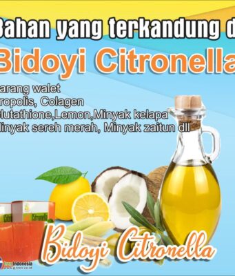Sabun bidoyi citronella