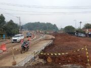 Proyek Jalan KITB Molor Pengalihan Arus Lalin Ruas Alas Roban Plelen Diperpanjang