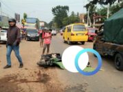 Diduga Terpeleset Akibat Beda Tinggi Jalan, Seorang Wanita Pengendara SPM Tewas Terlindas Truk